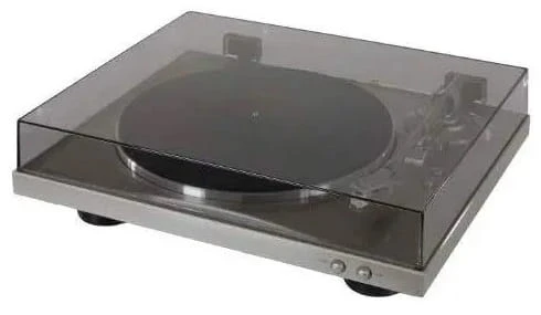 Denon DP-300F gramofon automatyczny z przedwzmacniaczem - srebrny