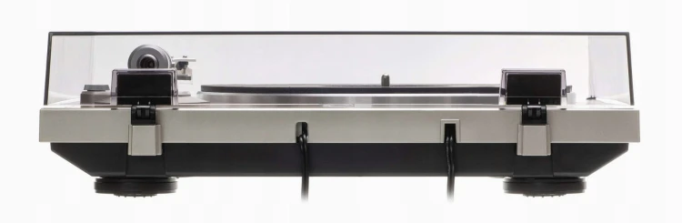 Denon DP-300F gramofon automatyczny z przedwzmacniaczem - srebrny