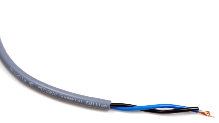 Kabel głośnikowy MELODIKA MDSC2530G Gunmetal - 2x3m
