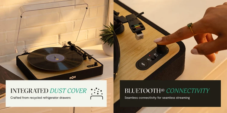 Gramofon House of Marley Revolution z Bluetooth (EM-JT004-SB)