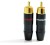 rca cinch Melodika MDRCA2 - 2 szt