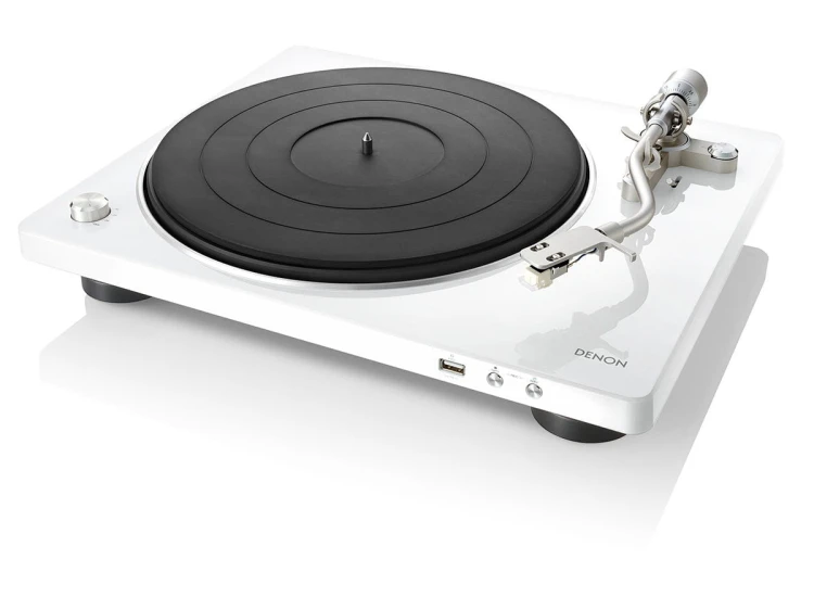 Gramofon automatyczny Denon DP-450USB - biały