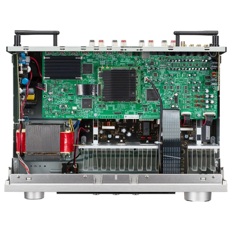 Amplituner sieciowy stereo Denon DRA-900H - srebrny