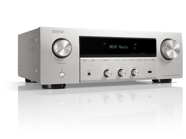 Amplituner sieciowy stereo Denon DRA-900H - srebrny