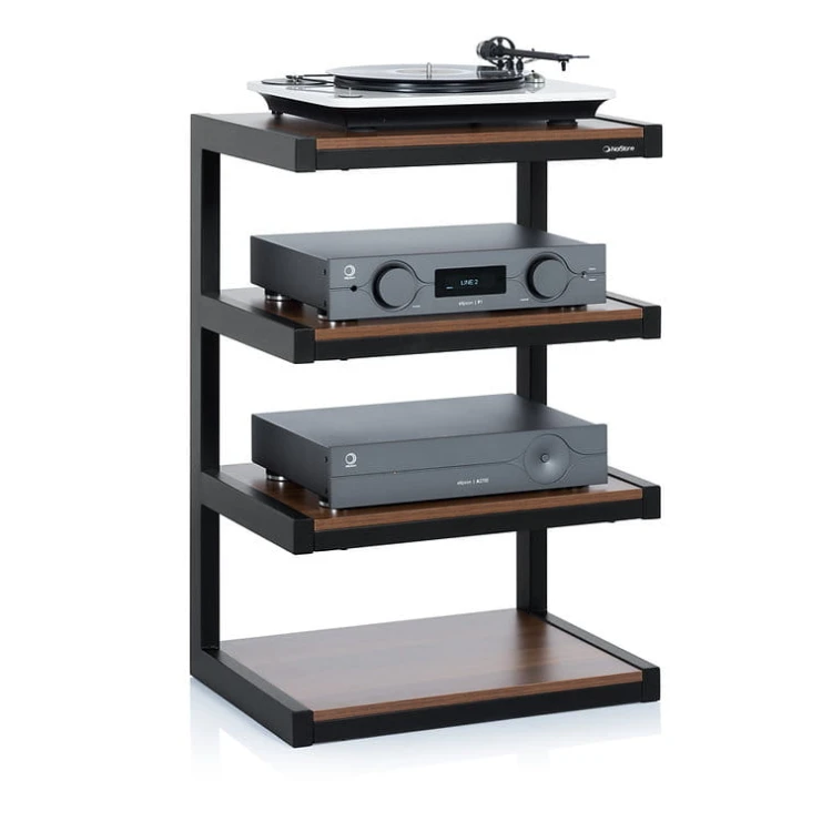 Stojak stolik RTV pod audio NorStone ESSE HIFI - orzech (walnut)