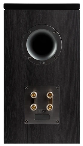 Kolumny podstawkowe Heco Aurora XT 300 - czarne (dark oak)