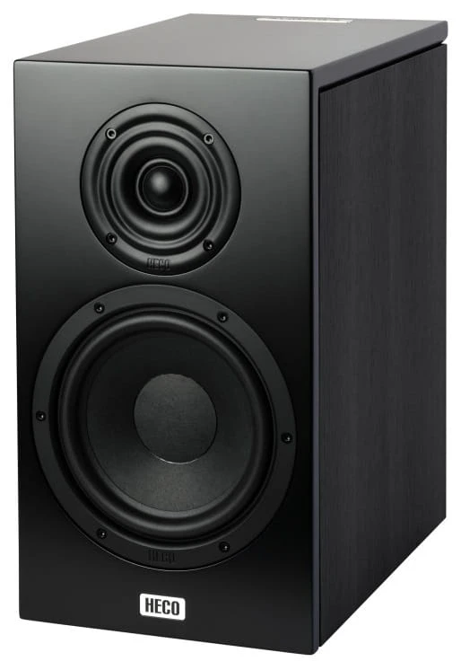 Kolumny podstawkowe Heco Aurora XT 300 - czarne (dark oak)