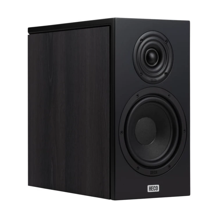 Kolumny podstawkowe Heco Aurora XT 300 - czarne (dark oak)