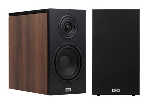 Kolumny podstawkowe Heco Aurora XT 300 - orzech (walnut)