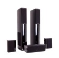 Zestaw kolumn 5.0 M-Audio HRS 85 MKII kino domowe - czarny