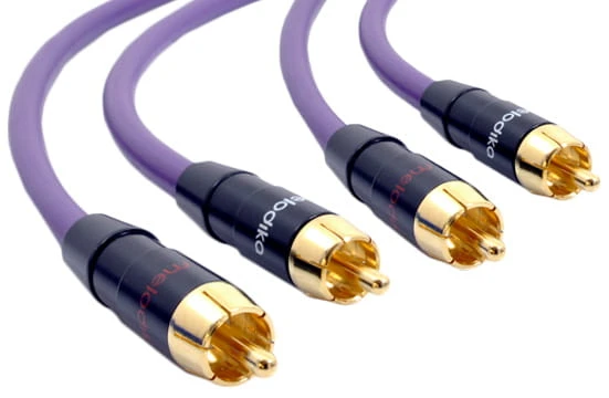 Kable audio 2 RCA - 2 RCA Melodika MD2R05 - 0,5m