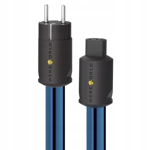 KABEL ZASILAJĄCY SCHUKO - IEC PŁASKI OFC WIREWORLD STRATUS 10 STP 1m