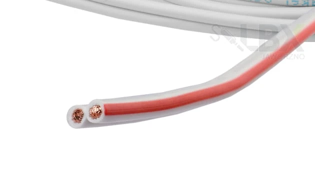 Kable głośnikowe CZYSTA MIEDŹ OFC 2x4mm