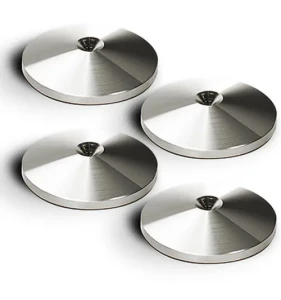 Podkładki pod kolce NORSTONE COUNTER SPIKE Silver - 4 sztuki 