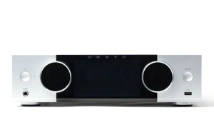 ONKYO MUSE Y-40 Audiofilski odtwarzacz sieciowy ze wzmacniaczem  SILVER 