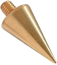 Kolce pod kolumny M8 mosiądz Cross-Tech K21
