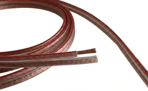 KABEL GŁOŚNIKOWY 2x2,5mm2 OFC płaski przewód CZYSTA MIEDŹ