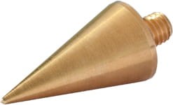 Kolce pod kolumny M8 mosiądz Cross-Tech K21