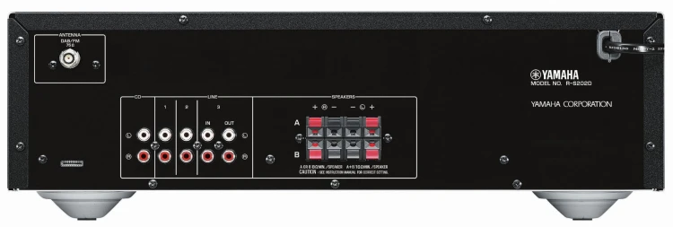 Amplitunery stereo Yamaha R-S202D - czarny