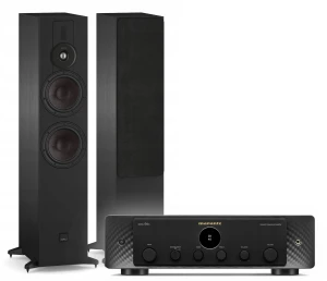 Wzmaciacz Marantz Stereo 60n + Kolumny podłogowe Dali Sonik 7 Black Ash