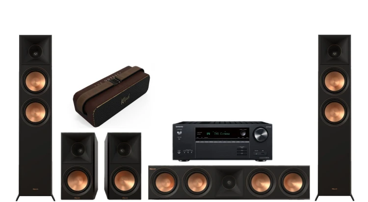 Zestaw 5.0 Klipsch RP-6000F/RP-600M/RP-504C/ONKYO TX-NR6100/DETROIT ODYSSEY.jpg