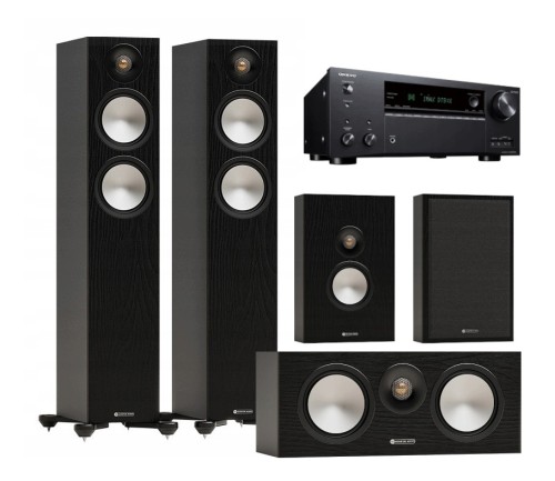 Zestaw kolumn 5.0 Monitor Audio Bronze 300 Center On-wall 7G ONKYO TX-NR7100 BL.jpg