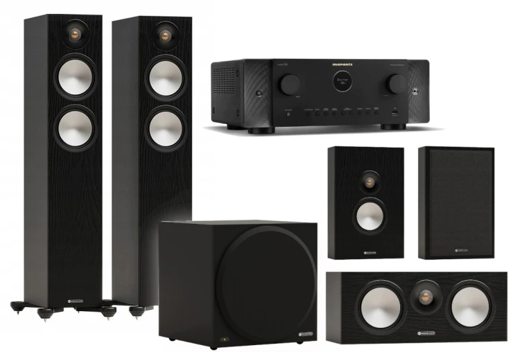 Zestaw kolumn 5.1 Monitor Audio Bronze 300/Center/On-wall/Sub Vestra W12 7G/ Marantz Cinema 60.jpg