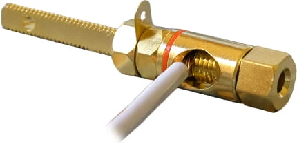 Gniazdka głośnikowe ścienne do montażu kolumnowe GN-8 40mm