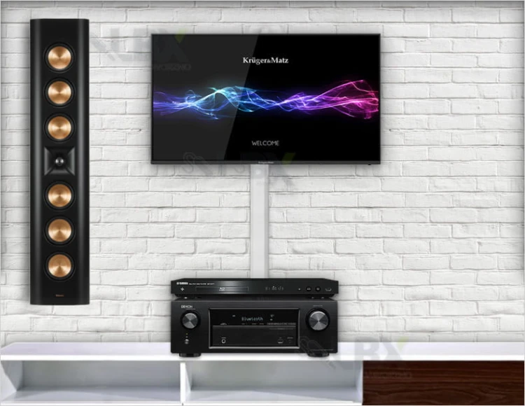 Salon audio i kolumny głośnikowe ścienne Klipsch RP-640D on-wall