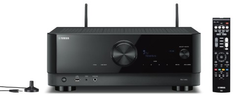 Amplitunery, kino domowe 5.2 Yamaha RX-V4A Czarny
