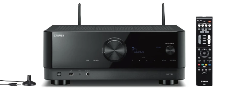 Amplitunery, kino domowe 5.2 Yamaha RX-V4A Czarny