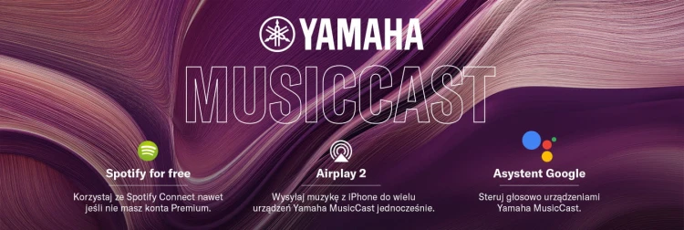 Amplitunery, kino domowe 5.2 Yamaha RX-V4A Czarny