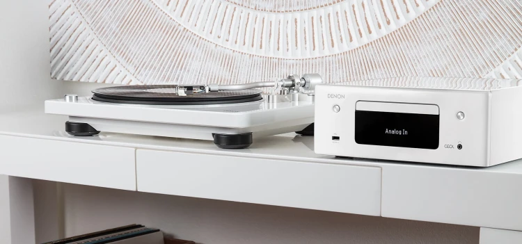 Gramofony automatyczne Hi-FI Denon DP-400 biały