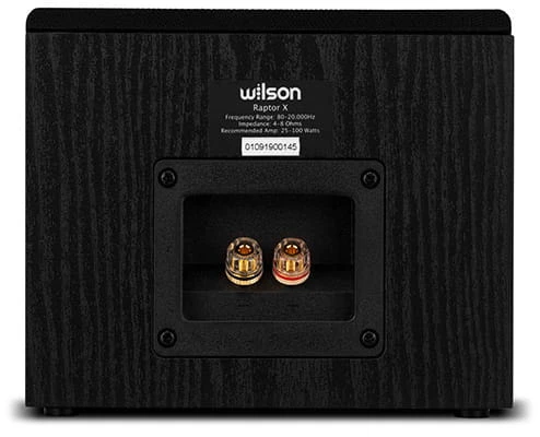 Głośniki dolby atmos Wilson Raptor X kolumny głośnikowe DTS-X czarne - 1 sztuka