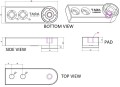 Kolce pod kolumny Taga Harmony TSF-002