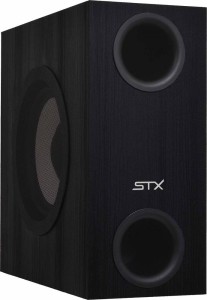 Subwoofer aktywny STX Quant 300 S - czarny