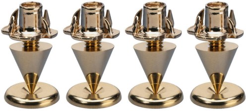 Kolce pod kolumny Monacor SPS-10/GO złote - 4 sztuki