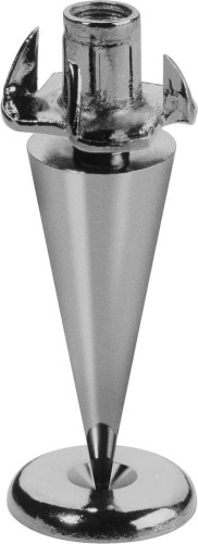 Kolce pod kolumny Monacor SPS-35/SC srebrne - 4 sztuki