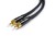 Kable audio 2 RCA - 2 RCA Melodika MD2RD05 Black Edition 0,5m