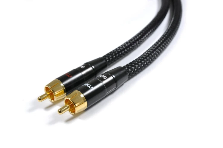 Kable audio 2 RCA - 2 RCA Melodika MD2RD05 Black Edition 0,5m