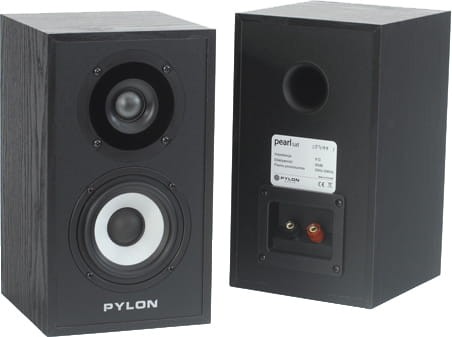 Kolumny głośnikowe Pylon Pearl Sat - czarne - 1 sztuka