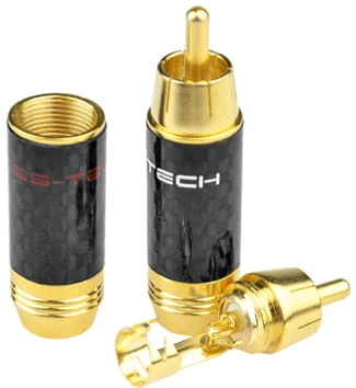 Gramofony, kable audio 2 RCA - 2 RCA Klotz - 0,5 m