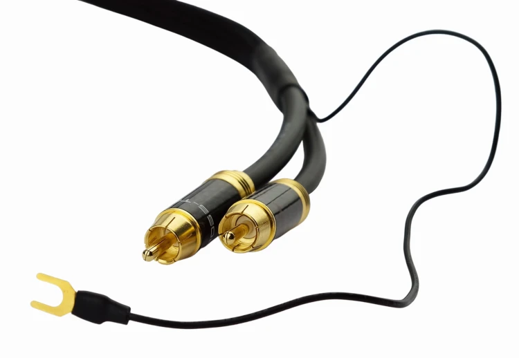 Gramofony, kable audio 2 RCA - 2 RCA Klotz - 2 m
