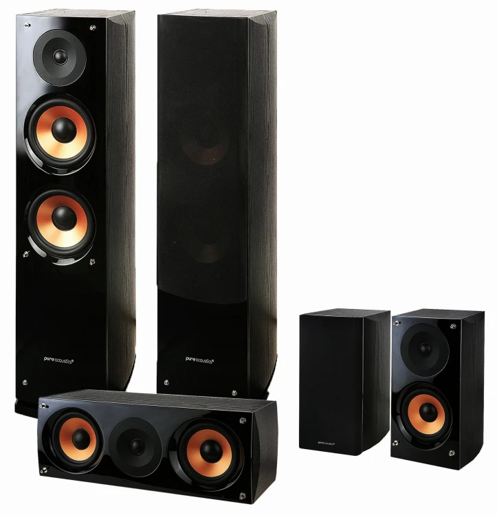 Kolumny głośnikowe 5.0 Pure Acoustics Nova 6 kino domowe