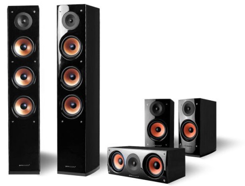 Kolumny głośnikowe 5.0 Pure Acoustics Nova 8, kino domowe
