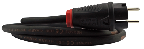 Kabel przewód zasilający Titanex C13 230V - 2m