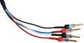 Kable audio bi-amp bi-amping Klotz - 2,5m