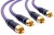 Kable audio 2 RCA - 2 RCA Melodika MD2R15 - 1,5m