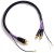 Kable audio do gramofonu 2 RCA - 2 RCA PHONO Melodika 2m