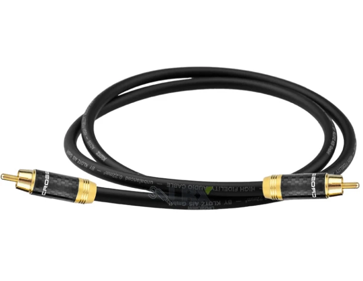 Kable audio 2 RCA - 2 RCA cinch przewód Klotz  - 1,5m